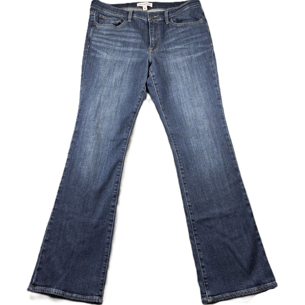 Lucky Brand Women Jeans Sweet Mid Rise Boot Non Distressed Dark Wash 12/31 P177
